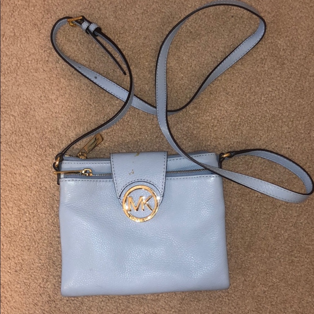 Baby Blue Michael Kors Crossbody